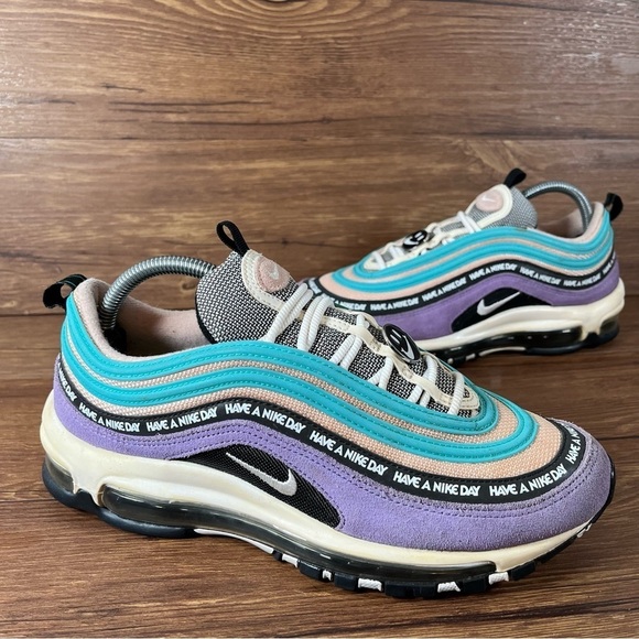 Nike Air Max 97 “Have a Nike Day” Low Top Athletic Sneakers Shoes Men’s Size 8 - Picture 11 of 11